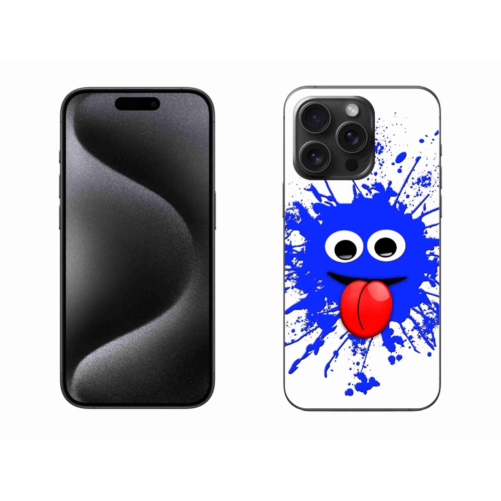 Gél védőburkolat mmCase iPhone 15 Pro Max készülékhez - szellem