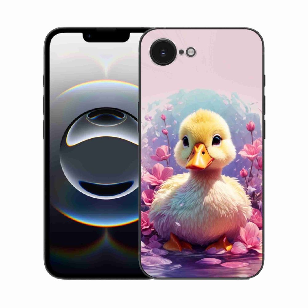 Zselés borítás mmCase iPhone 16e készülékhez - kacsa