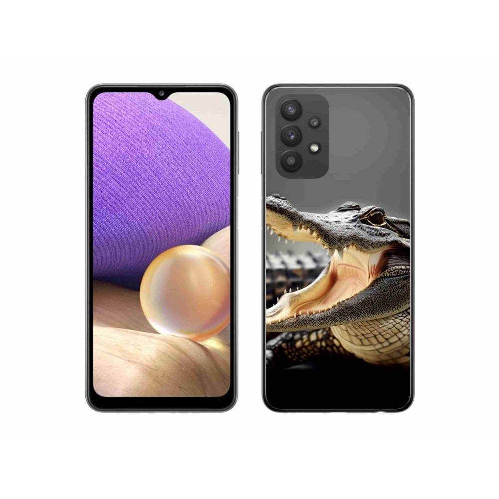 Gél védőhuzat mmCase Samsung Galaxy A32 5G - krokodil
