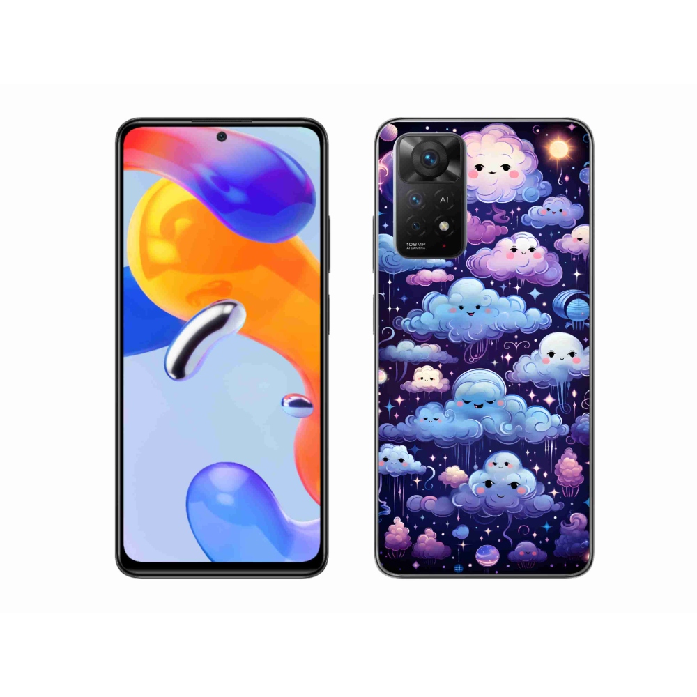 Gél borítás mmCase a Xiaomi Redmi Note 11 Pro 4G/5G - felhőkhöz