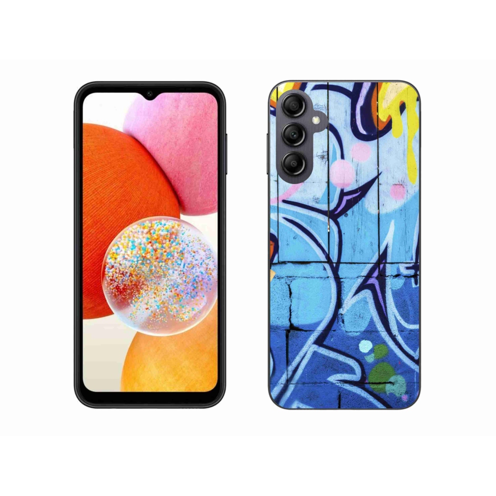 Zselés borítás mmCase Samsung Galaxy A14 4G/5G - graffiti