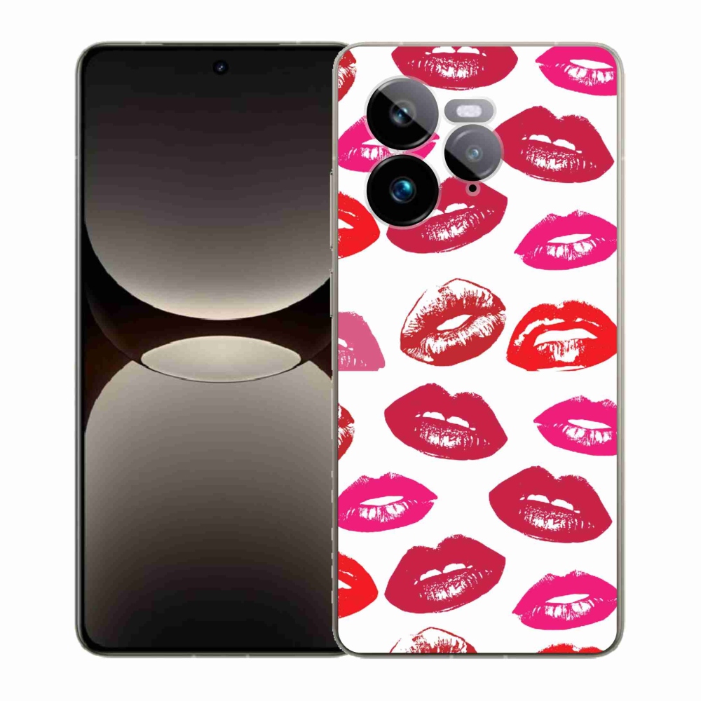 Gél borítás mmCase a Realme GT 7 Pro 5G számára - ajkak