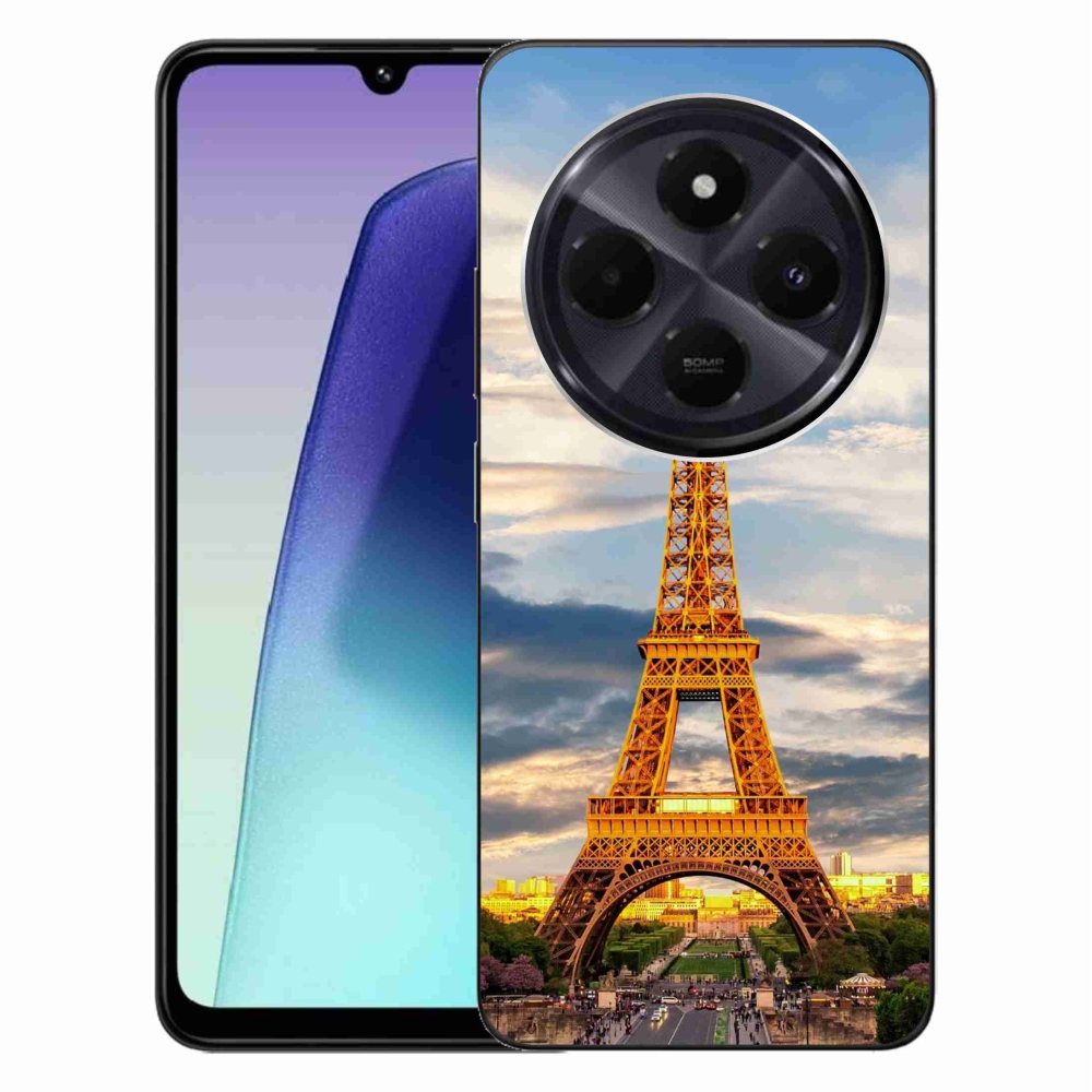 Gél borítás mmCase a Xiaomi Redmi 14C/Poco C75-hez - eiffel torony 3