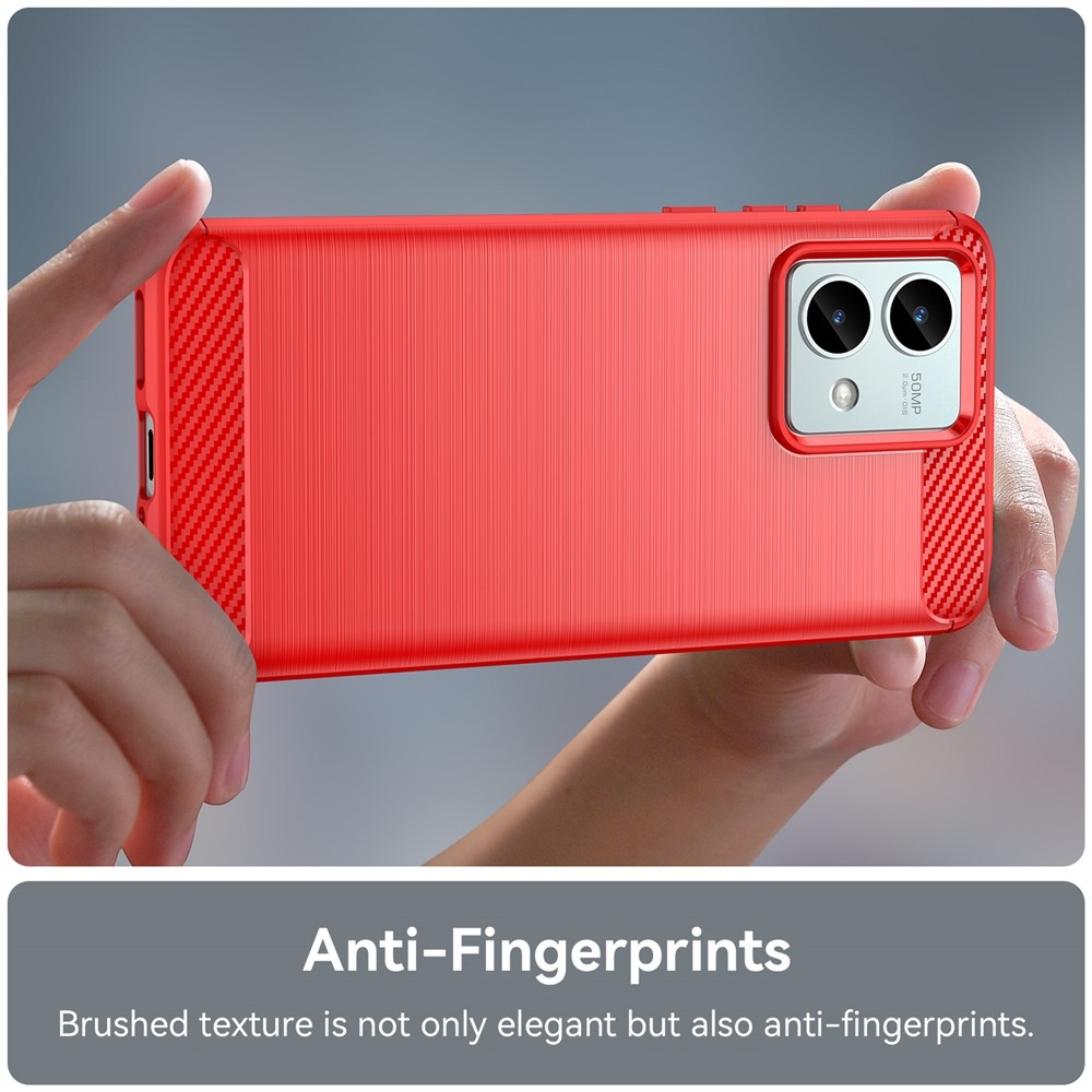 Szénálló zselés tok Motorola Moto G84 5G - piros