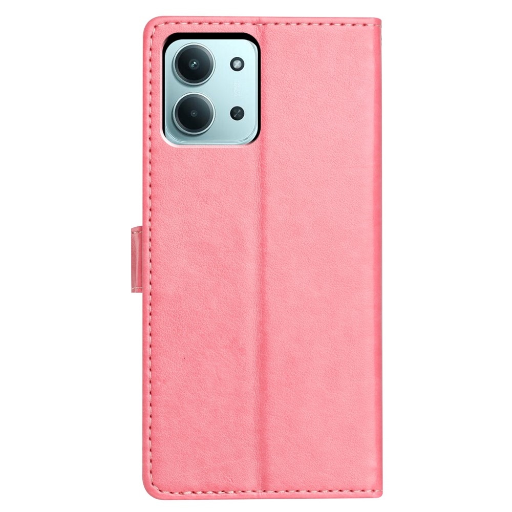 Rögtönzött könyv tok Xiaomi Redmi 15C 4G (171mm)/Poco C85 4G (171mm) - rózsa arany