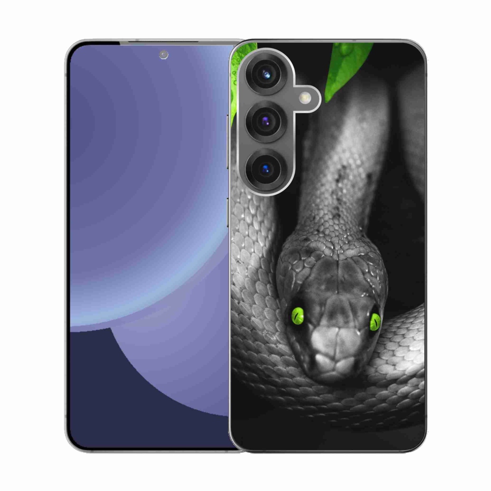 Zselés borítás mmCase Samsung Galaxy S25 készülékhez - kígyó