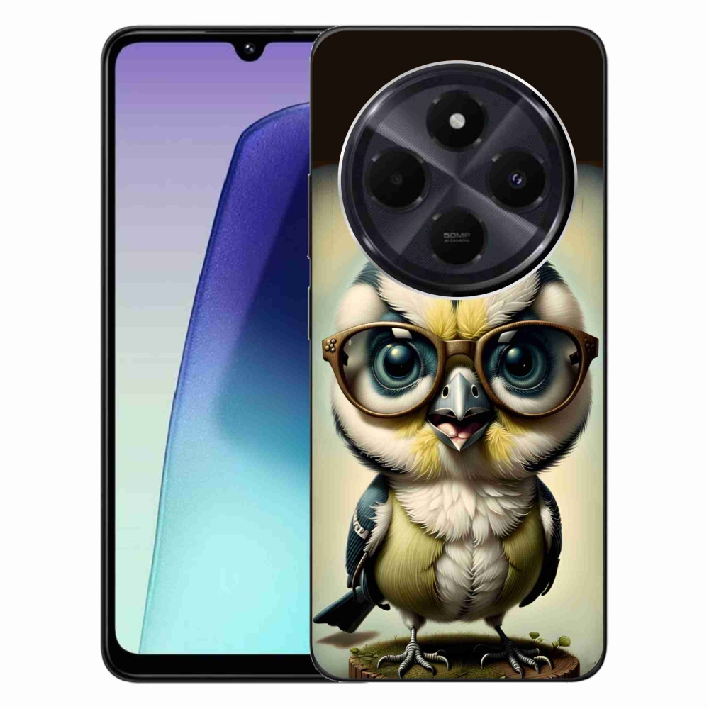 Gél borítás mmCase a Xiaomi Redmi 14C/Poco C75 - cub szemüveggel