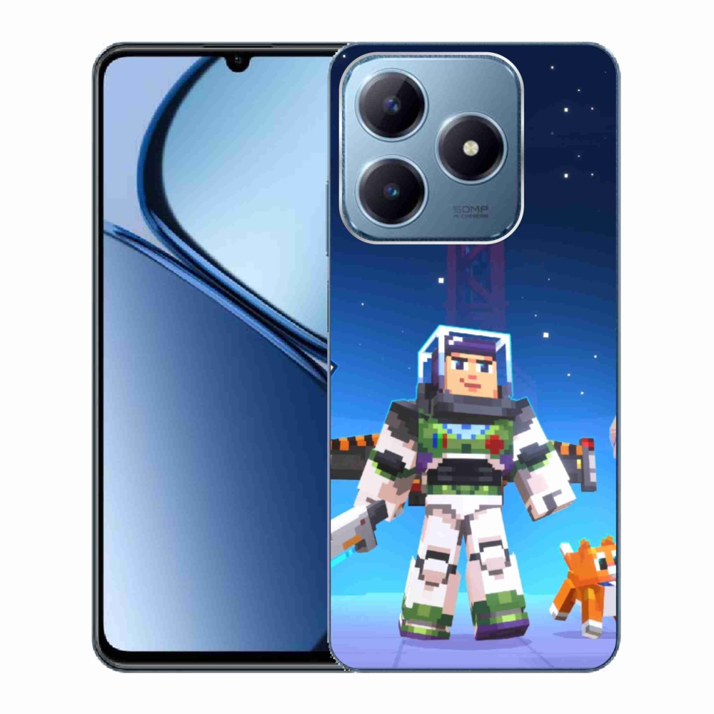 Gél borítás mmCase a Realme C63 készülékhez - minecraft 2