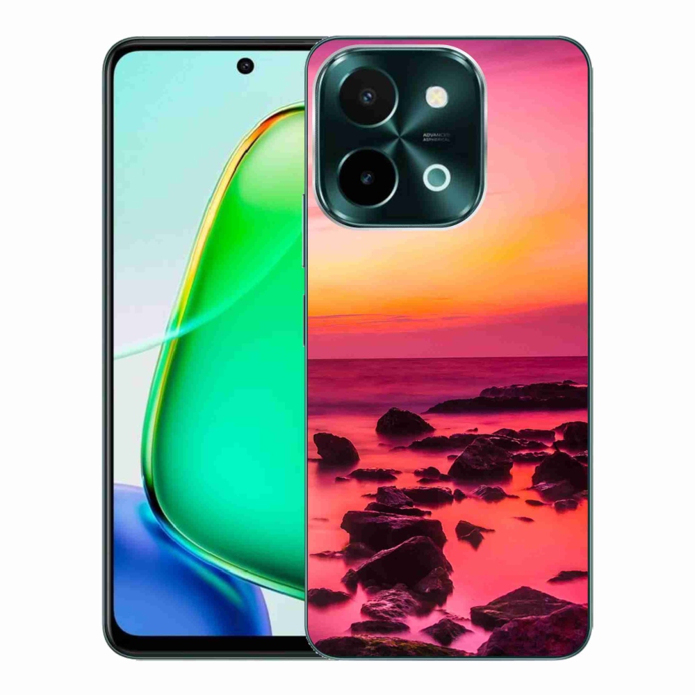 Zselés borítás mmCase a Vivo Y28-hoz - tenger és ragyogás