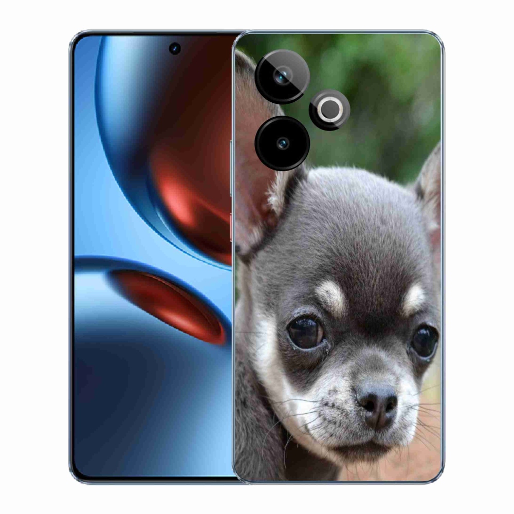 Rugalmas zselés tok mmCase képpel a Realme GT 7 5G/GT 7T 5G számára - csivava