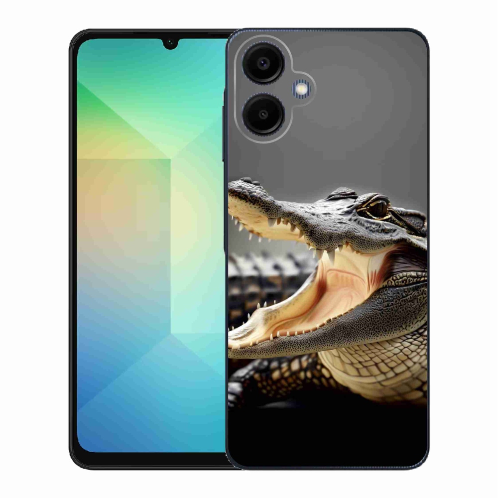 Zselés borítás mmCase Samsung Galaxy A06 4G - krokodil