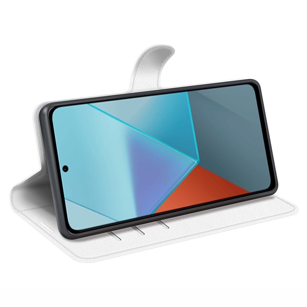 Litchi book tok Xiaomi Redmi Note 13 Pro 5G/Poco X6 5G - fehér