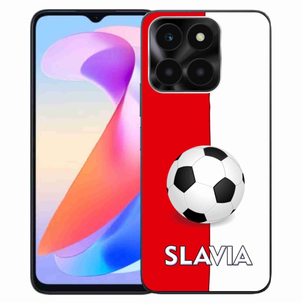 Zselés borítás mmCase a Honor X6a számára - futball 2