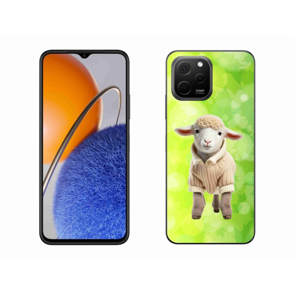 Gél borítás mmCase a Huawei Nova Y61 készülékhez - bárány pulóverben