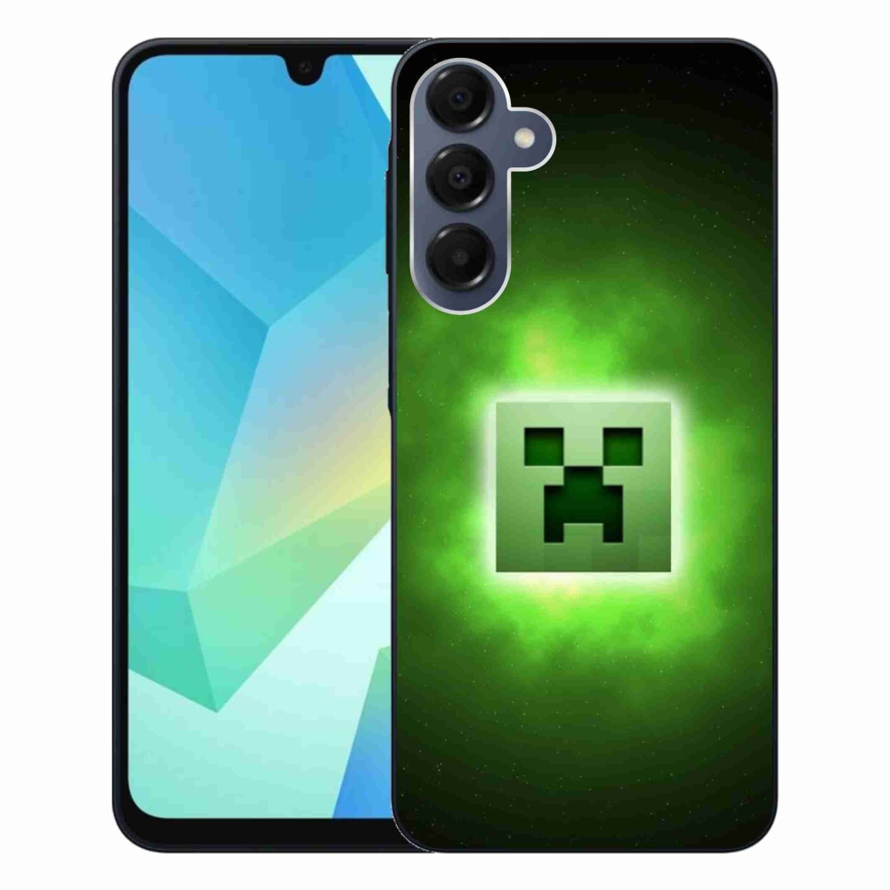 Zselés borítás mmCase Samsung Galaxy A16 4G/5G készülékhez - minecraft