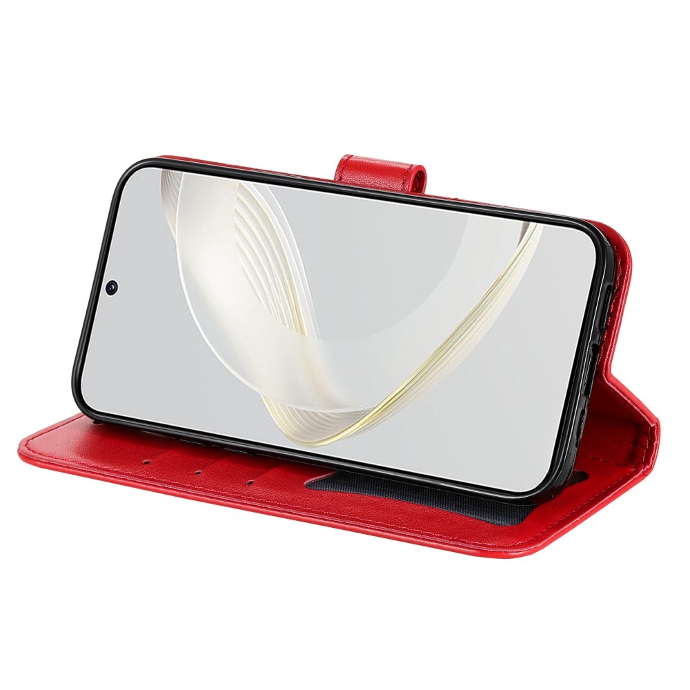 Mandala könyv tok Huawei Nova 11-hez - piros