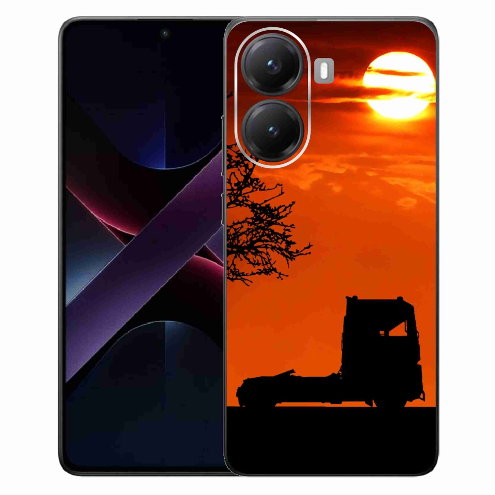 Gél borítás mmCase a Xiaomi Poco X7 Pro 5G számára - teherautó 3