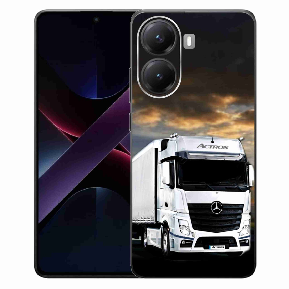 Gél borítás mmCase a Xiaomi Poco X7 Pro 5G számára - teherautó