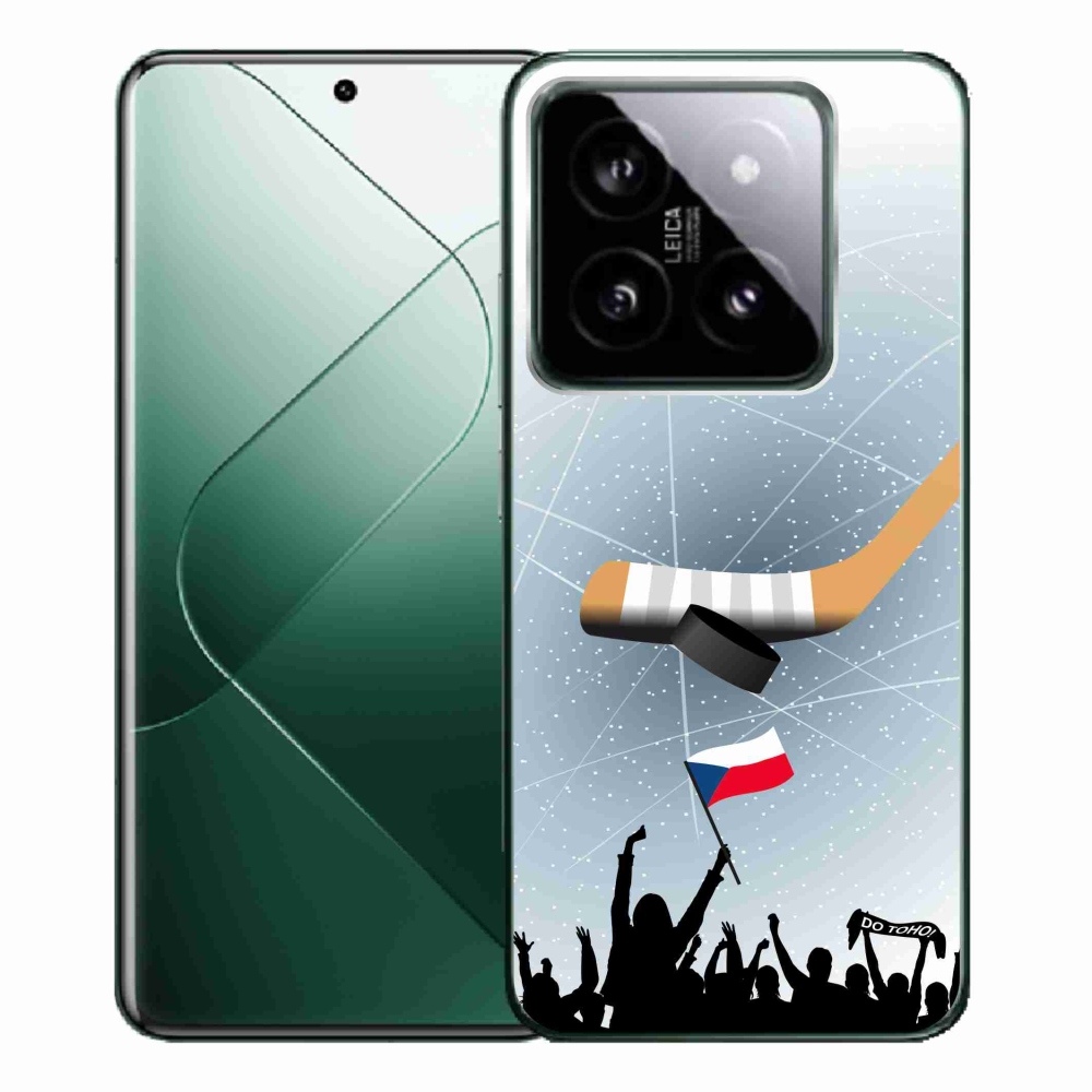 Gél borítás mmCase a Xiaomi 14 Pro számára - hoki rajongóknak