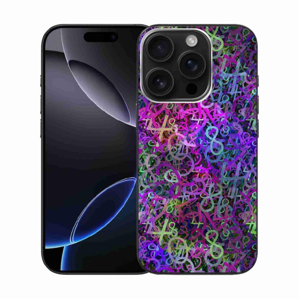 Gél borítás mmCase iPhone 16 Pro készülékhez - absztrakt motívum 25