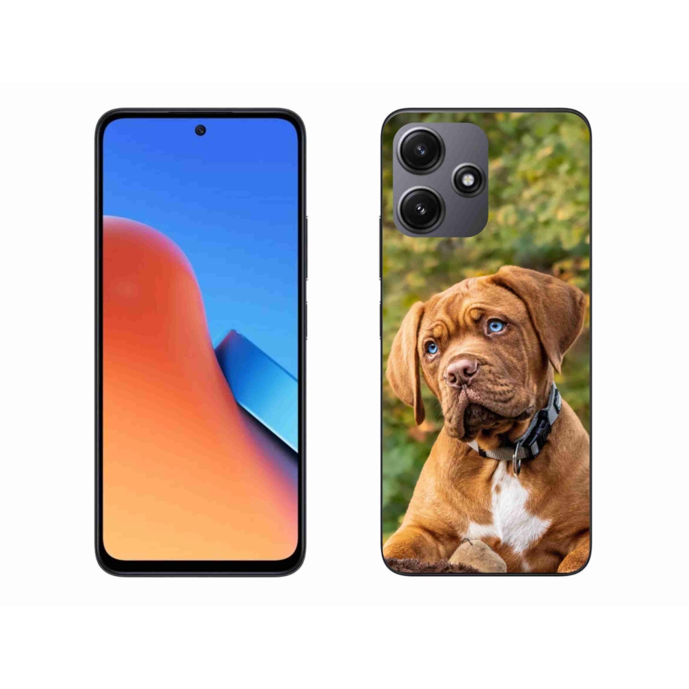 Gél borítás mmCase a Xiaomi Redmi 12 5G-hez - kölyökkutyakék