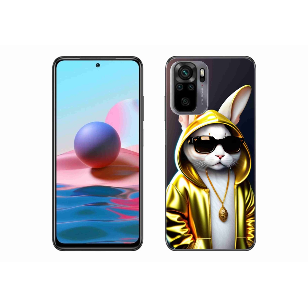 Gél borítás mmCase a Xiaomi Poco M5s számára - cat boss