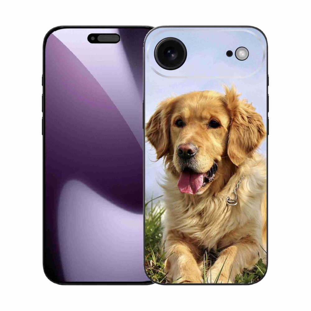Gél borítás mmCase iPhone 17 Air készülékhez - arany retriever
