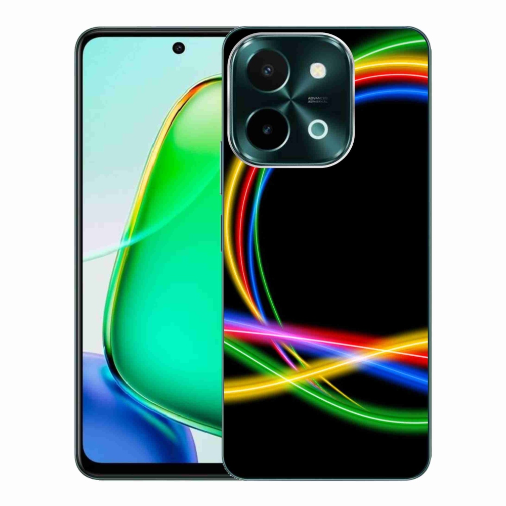 Gél tok mmCase a Vivo Y28-hoz - neon körök