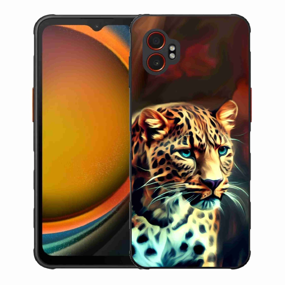 Zselés borítás mmCase Samsung Galaxy Xcover 7 Pro készülékhez - leopárd