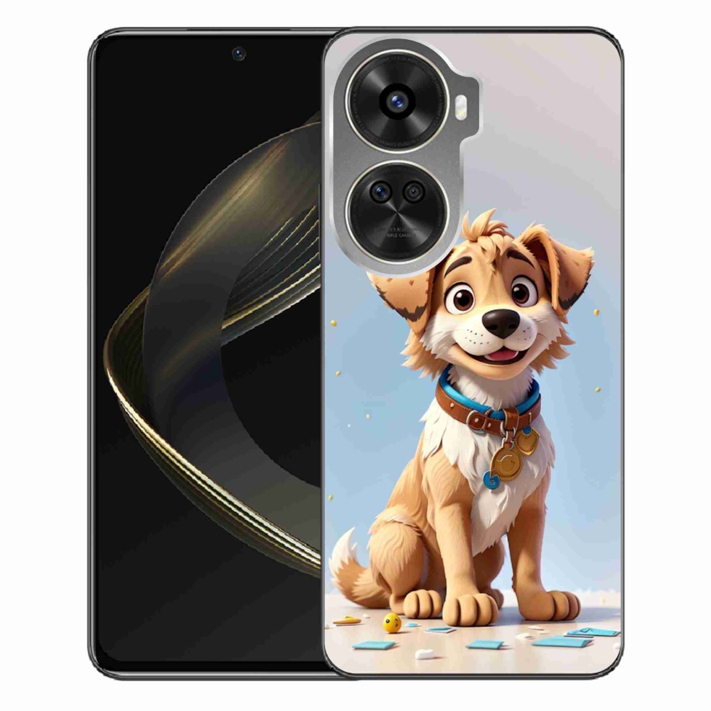 Gél borítás mmCase a Huawei Nova 12 SE számára - rajzfilm kölyökkutyakölyök