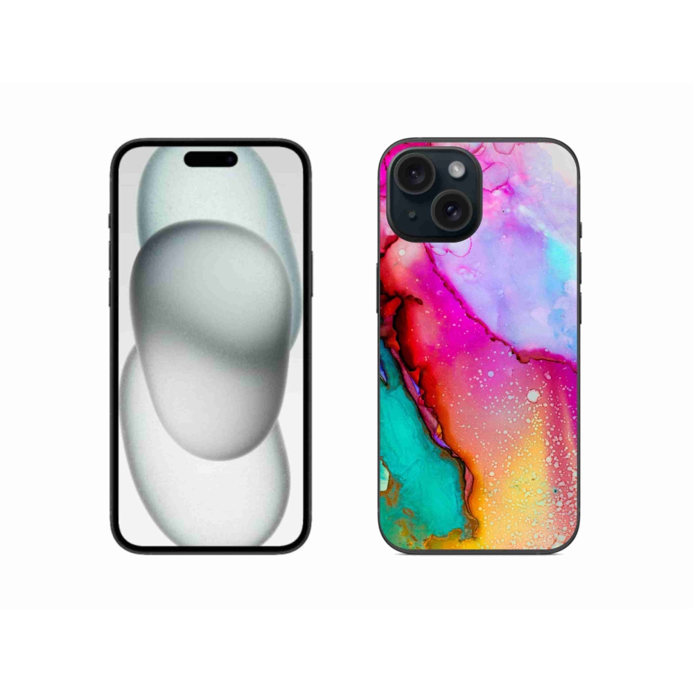 Zselés borítás mmCase iPhone 15-hez - absztrakt 24