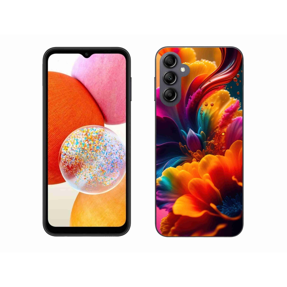 Gél borítás mmCase Samsung Galaxy A14 4G/5G - absztrakt motívum 2