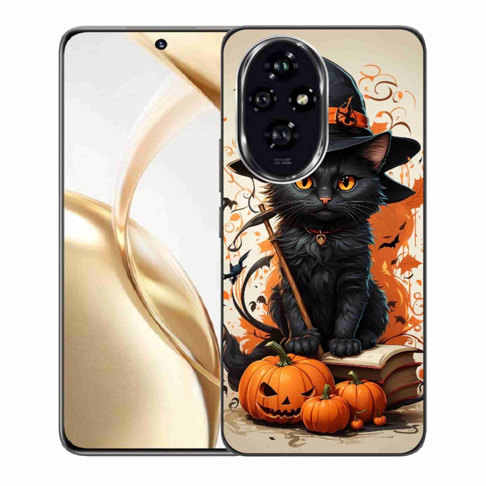 Zselés borítás mmCase a Honor 200 5G készülékhez - cat wizard