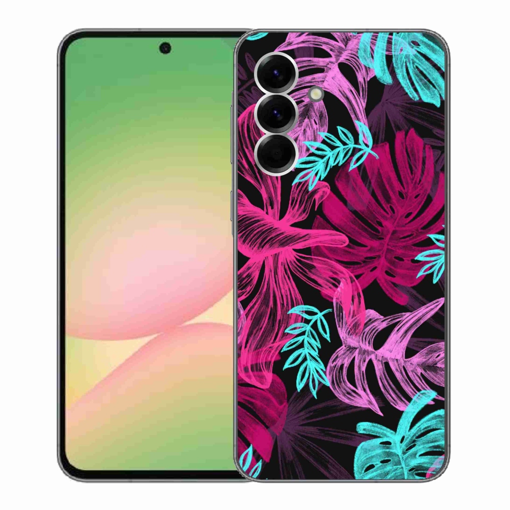 Gél borítás mmCase Samsung Galaxy A56 5G - virágok 1