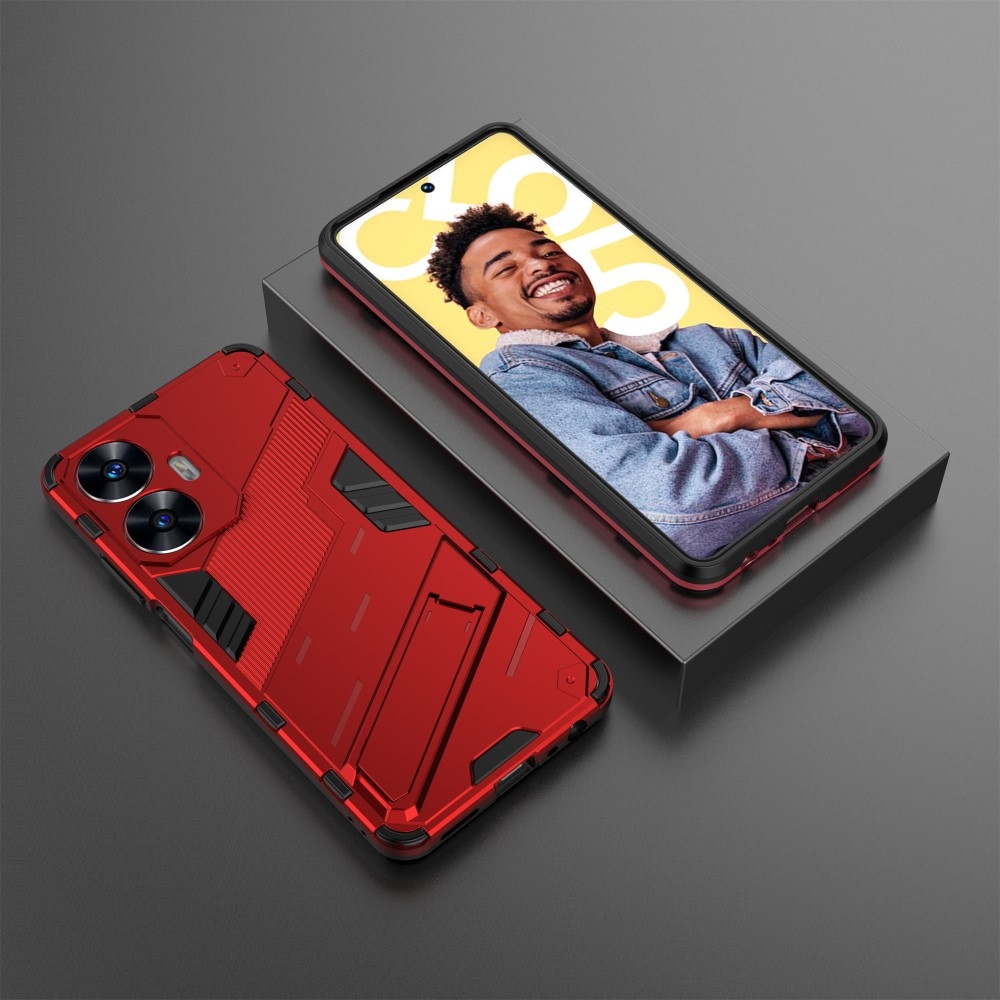 Tartós borítás a Realme C55 készülékhez - piros