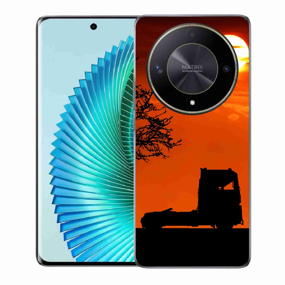 Gél borítás mmCase a Honor Magic 6 Lite 5G készülékhez - teherautó 3