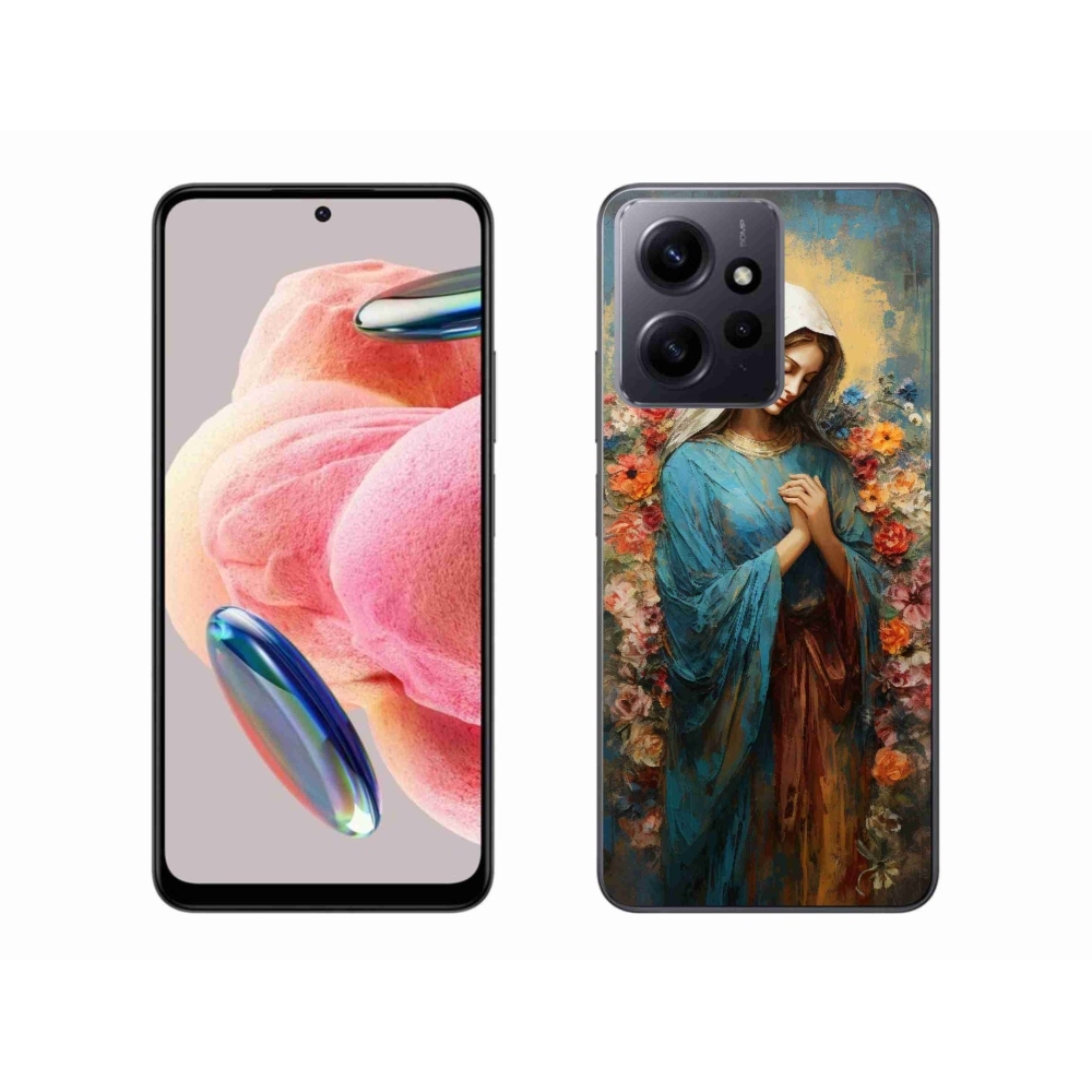 Gél borítás mmCase a Xiaomi Redmi Note 12 4G-hez - szent asszony