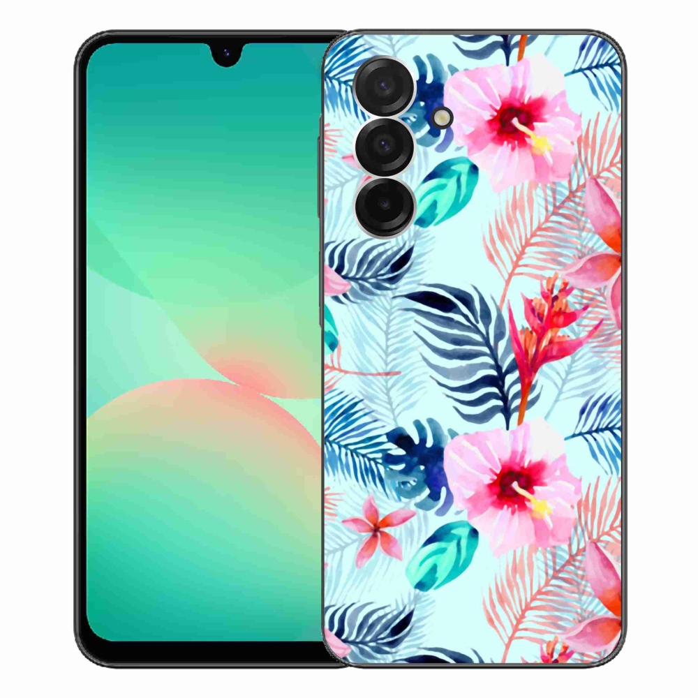 Zselés borítás mmCase Samsung Galaxy A26 5G - virágok
