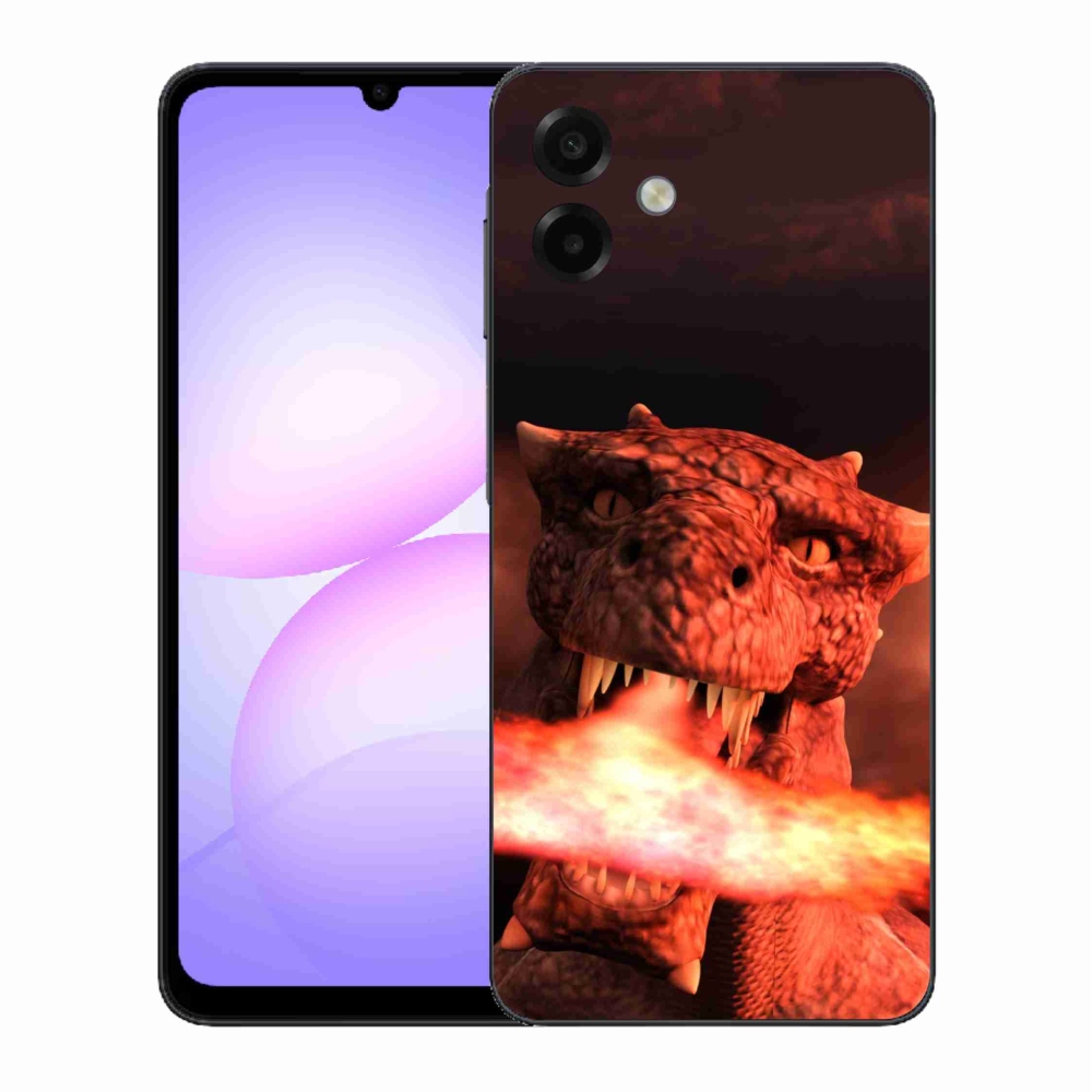 Zselés borítás mmCase Samsung Galaxy A07 4G - sárkány