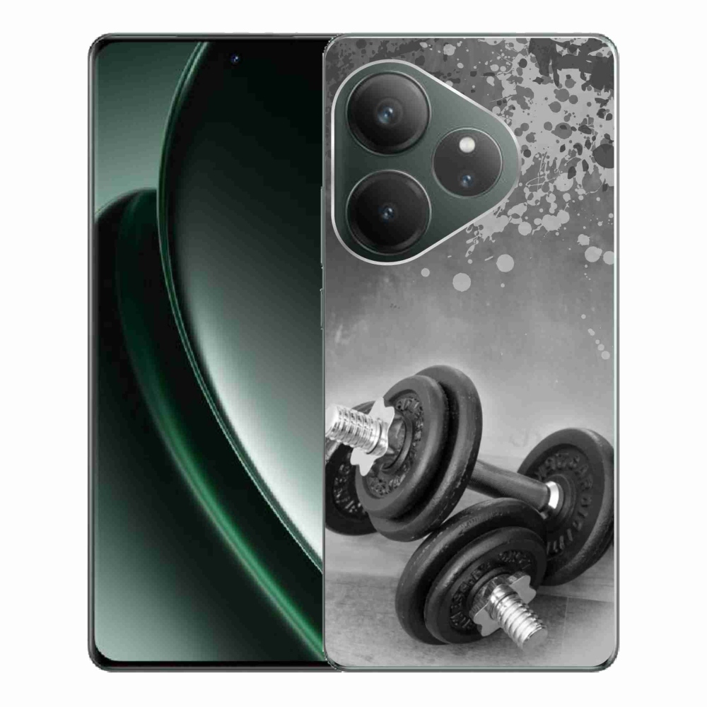 Zselés borítás mmCase a Realme GT 6 5G/GT 6T 5G számára - súlyzók 1