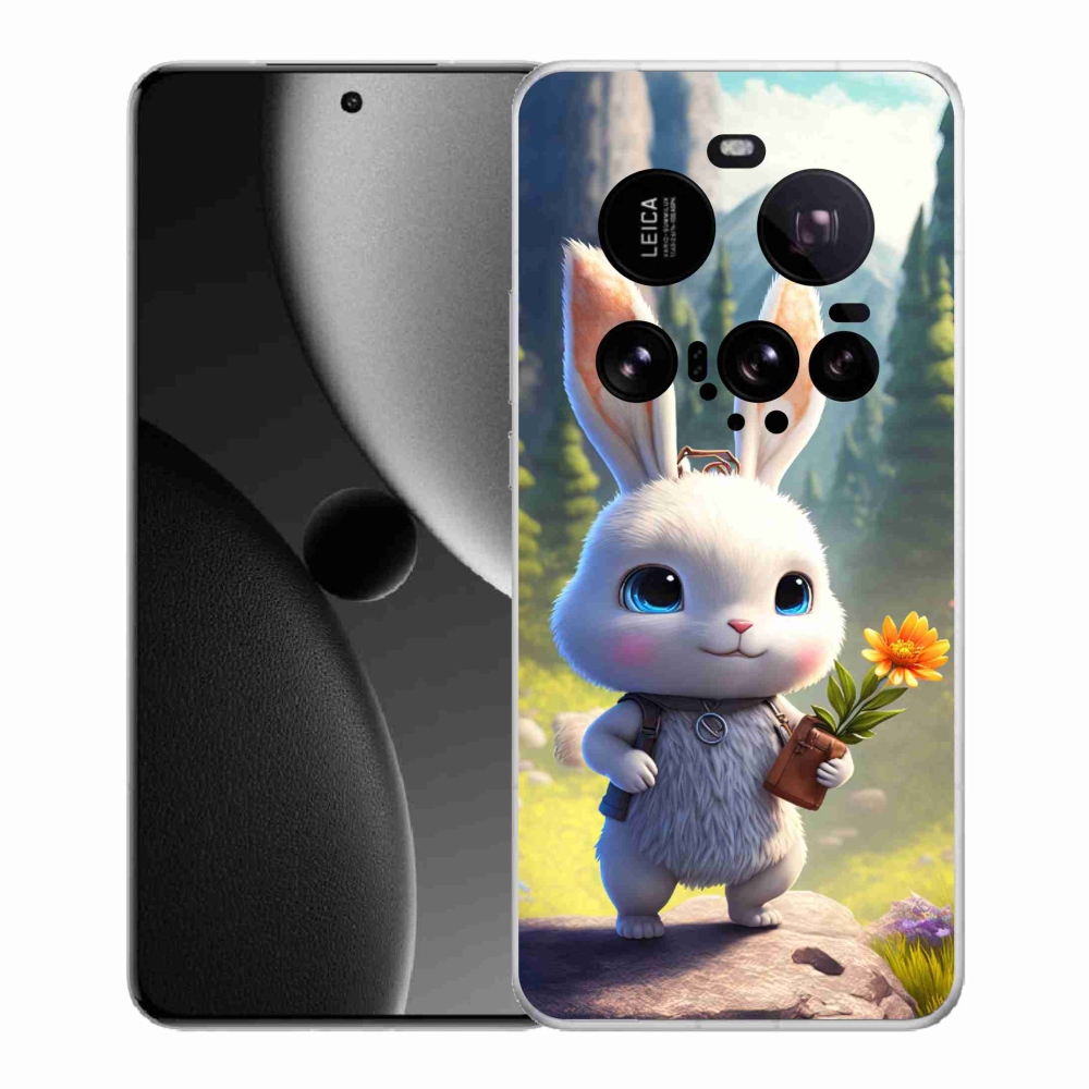 Gél borítás mmCase a Xiaomi 15 Ultra számára - aranyos nyuszi