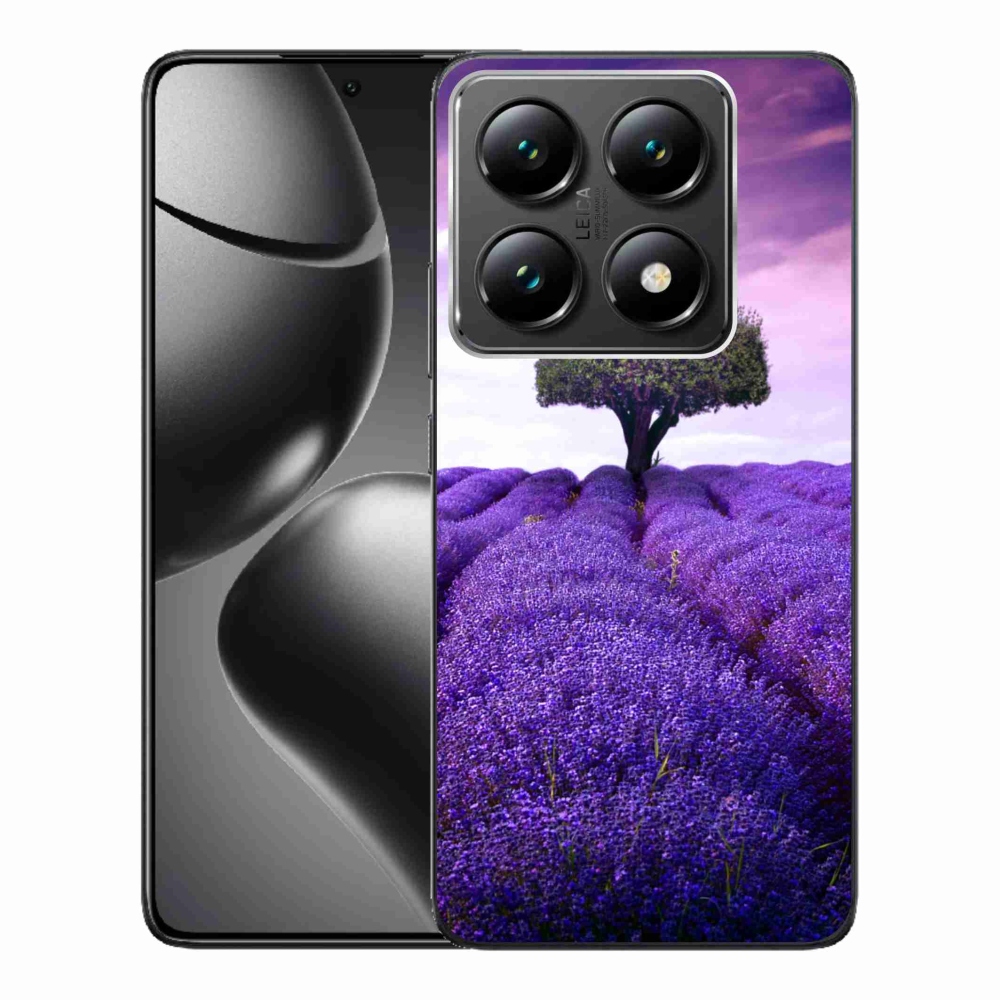 Gél borítás mmCase a Xiaomi 14T Pro számára - levendula rét