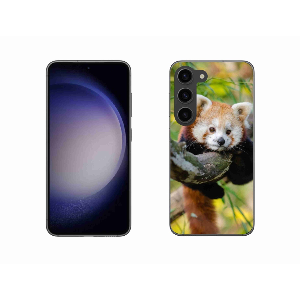 Zselés borítás mmCase Samsung Galaxy S23 5G - pandavörös