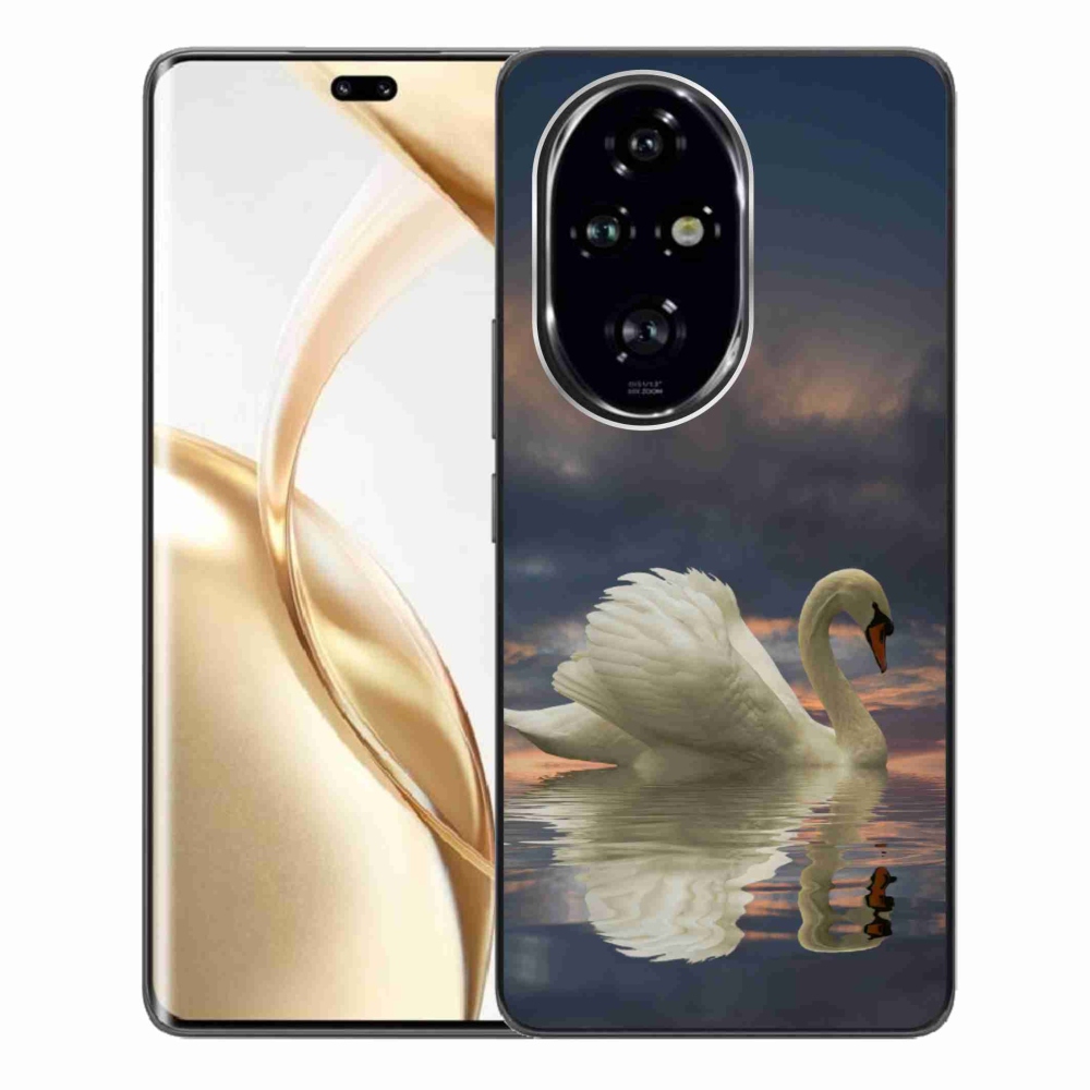 Zselés borítás mmCase a Honor 200 Pro 5G készülékhez - hattyú