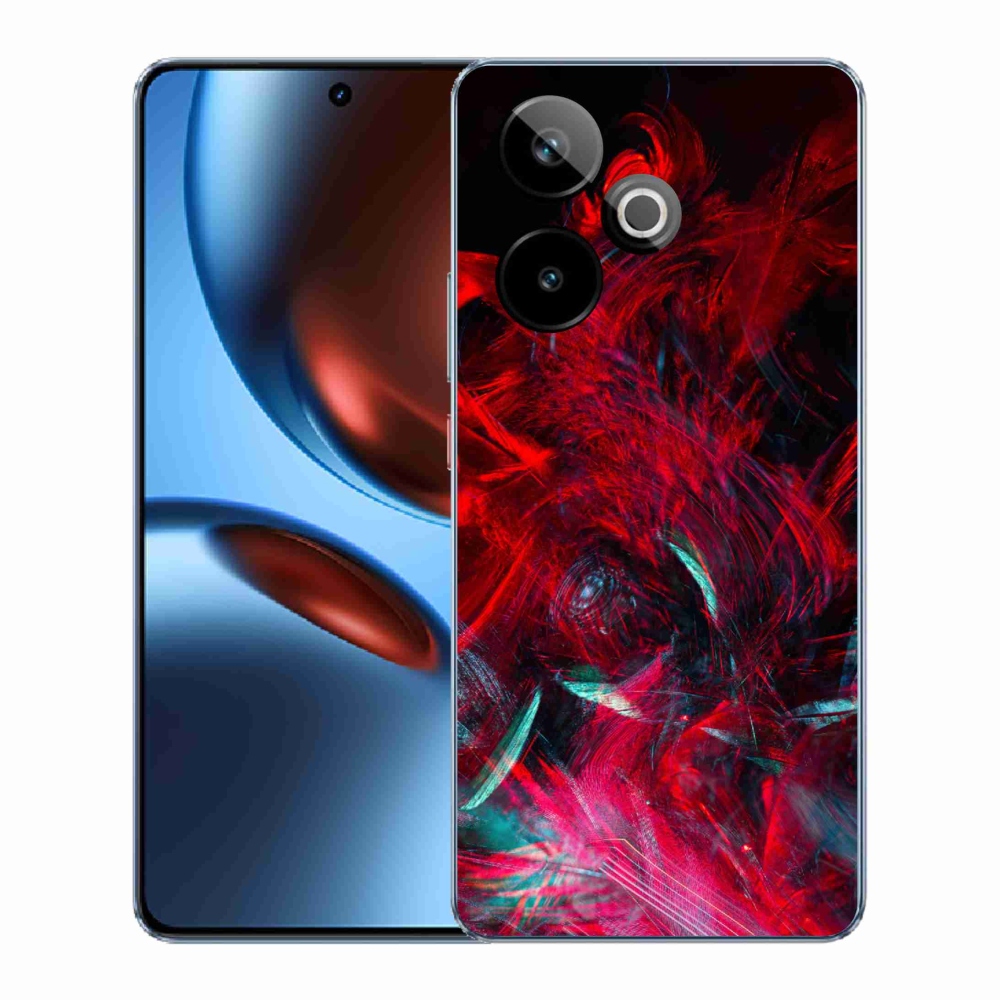 Rugalmas zselés tok mmCase képpel a Realme GT 7 5G/GT 7T 5G számára - absztrakt 16