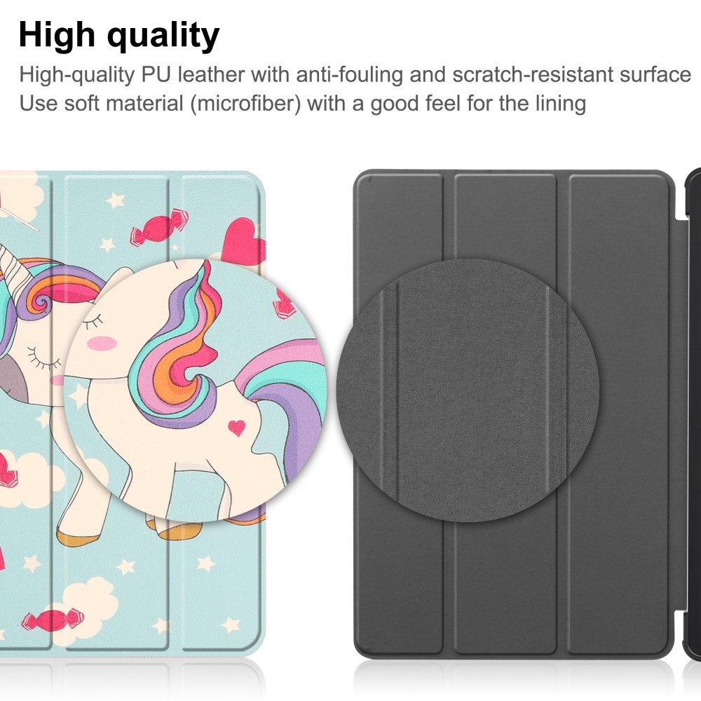 Zárható tok Lenovo Tab M8 4. generációs (2024) Lenovo Tab M8-hoz - Egyszarvú