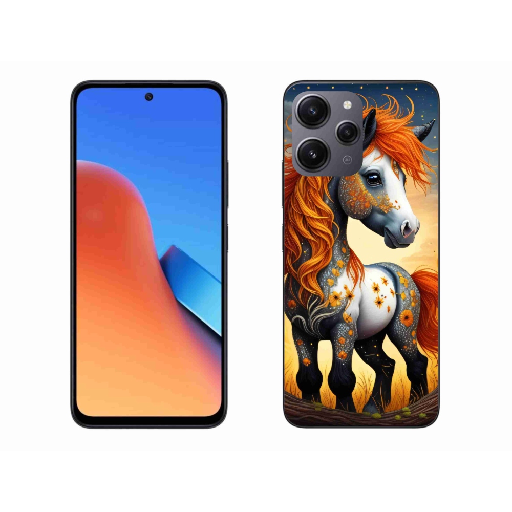 Gél borítás mmCase a Xiaomi Redmi 12-hez - színes póni