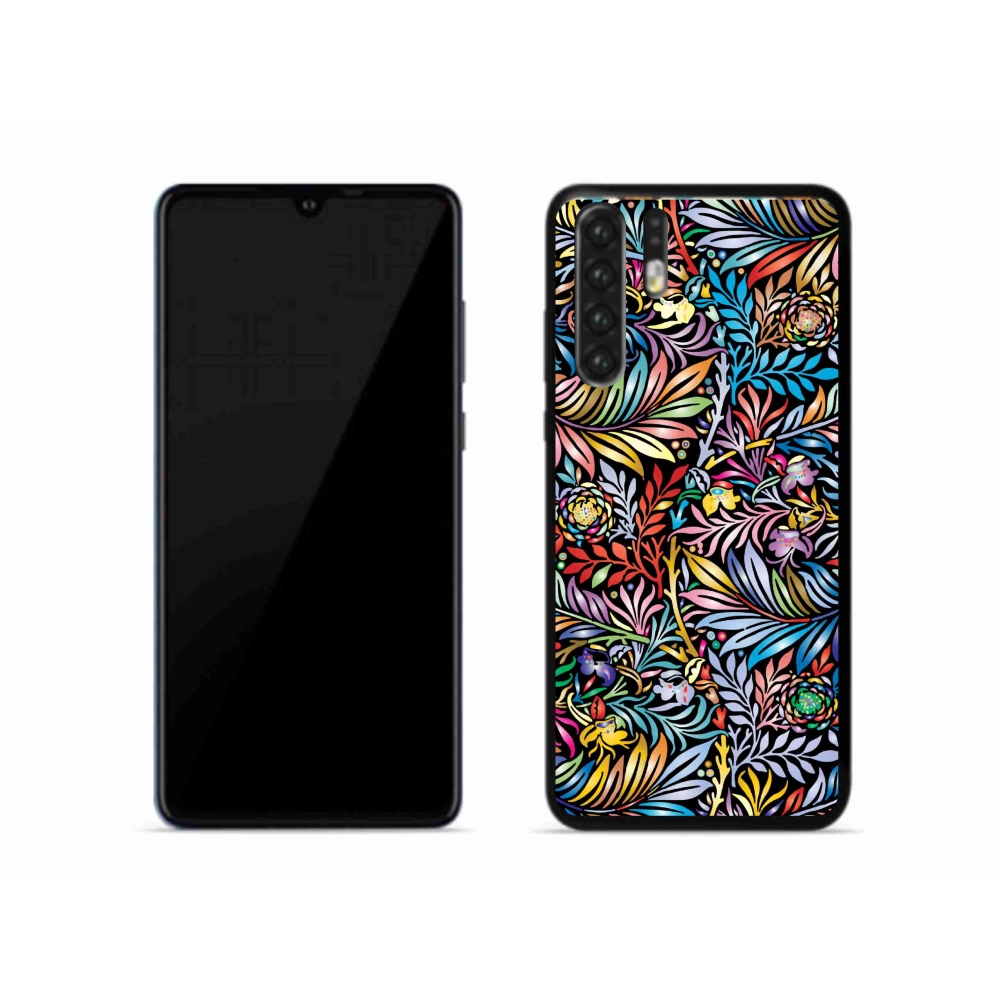 Gél borító mmCase a mobil Huawei P30 Pro - virágok 5