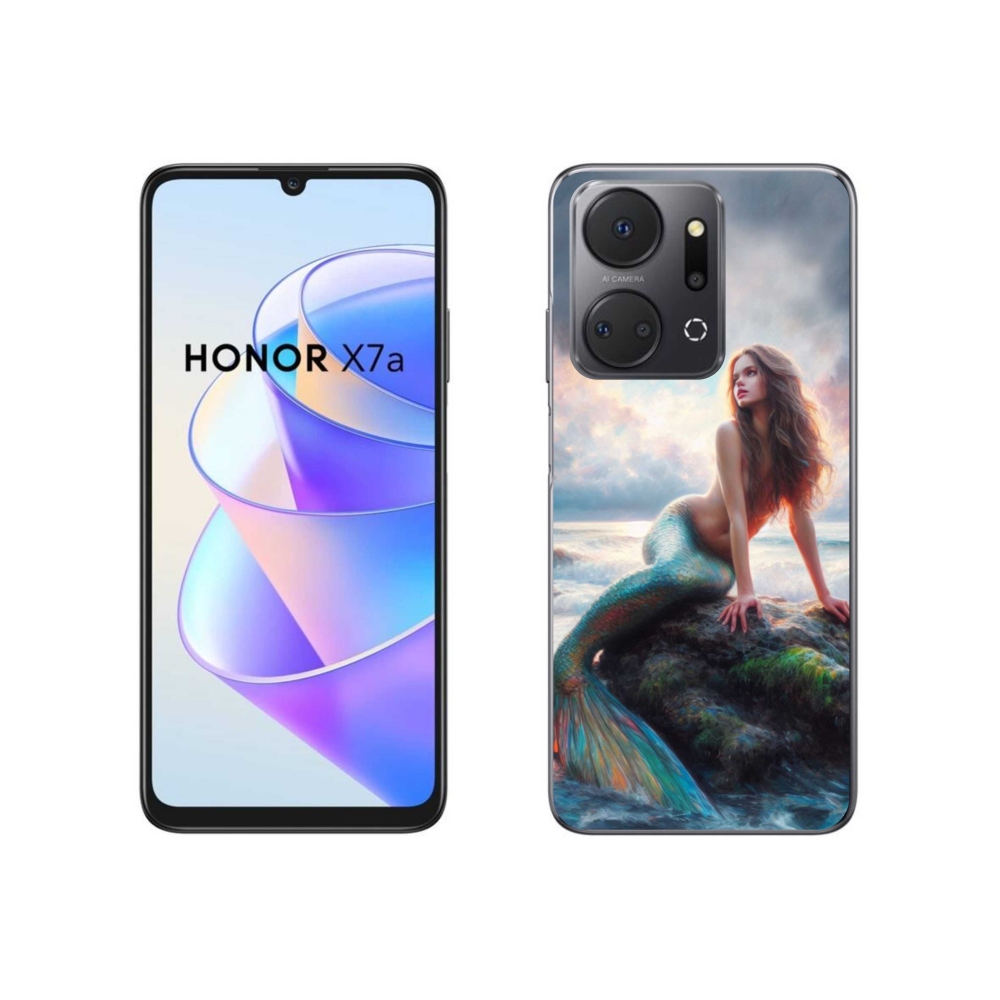 Zselés borítás mmCase a Honor X7a készülékhez - sellő