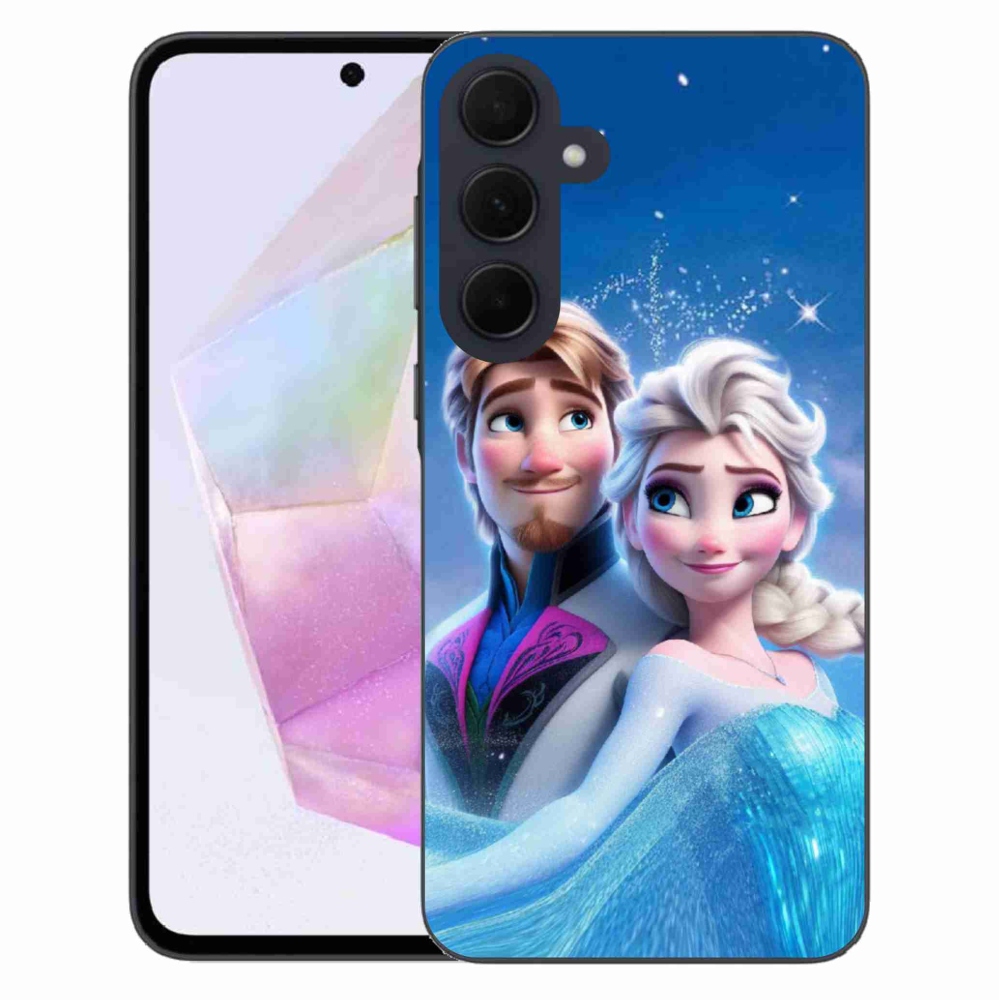 Zselés borítás mmCase Samsung Galaxy A35 5G - Ice Kingdom 1